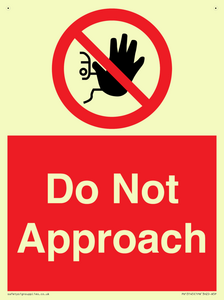 Do not approach